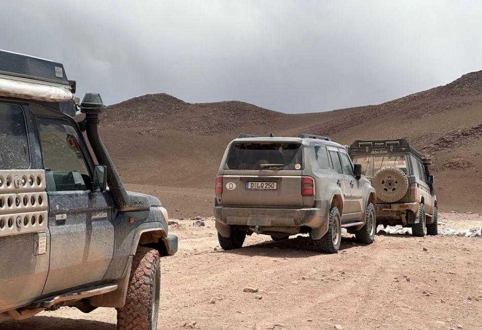 Reiseverlauf Anden & Atacama